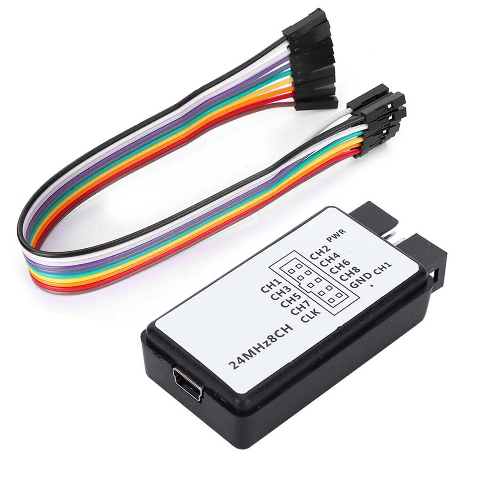 Analizador Lógico USB de 24MHz - Logic Analyzer Usb reseña y precio