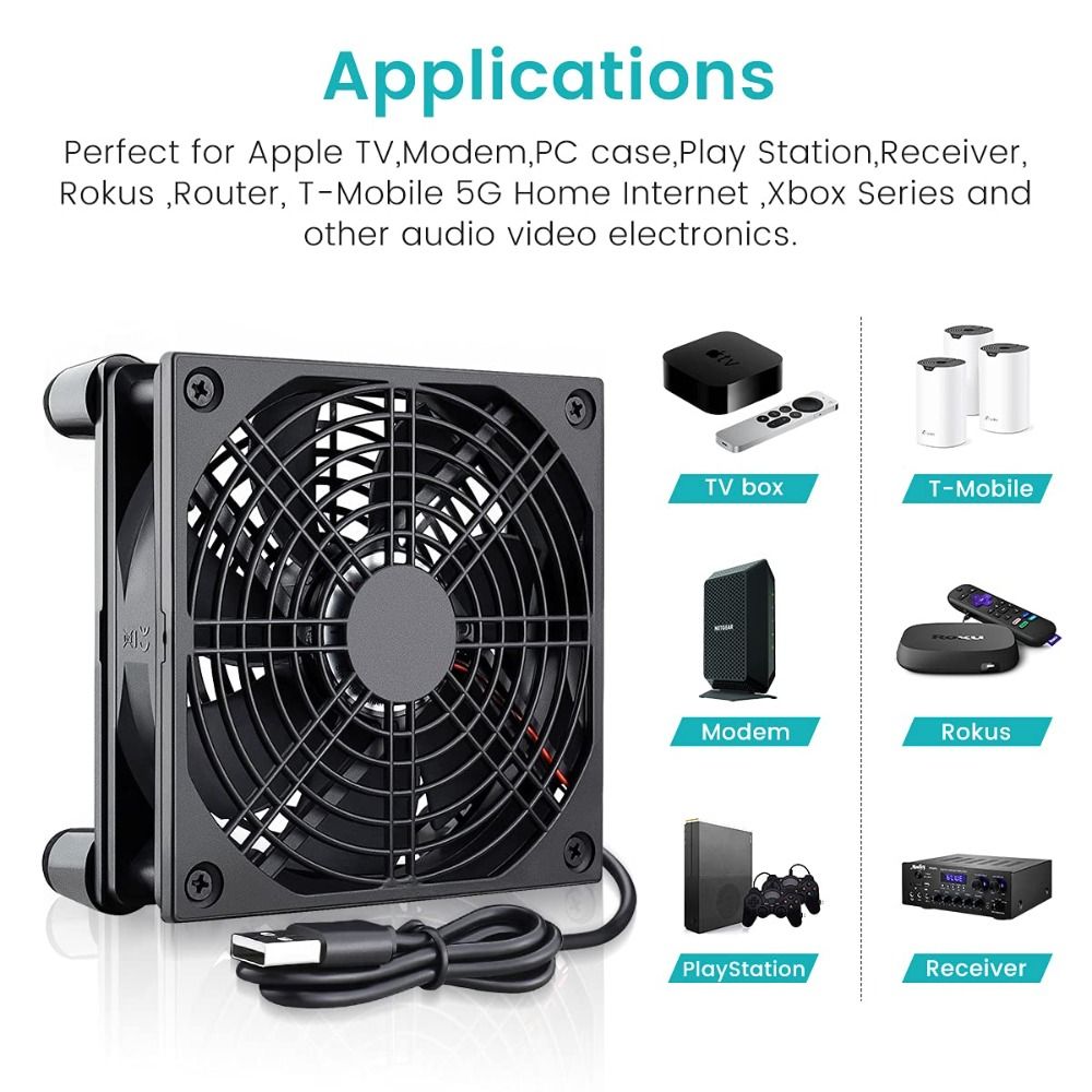 Ventilador de refrigeración el - Diy Electronics Cabinet reseña y precio