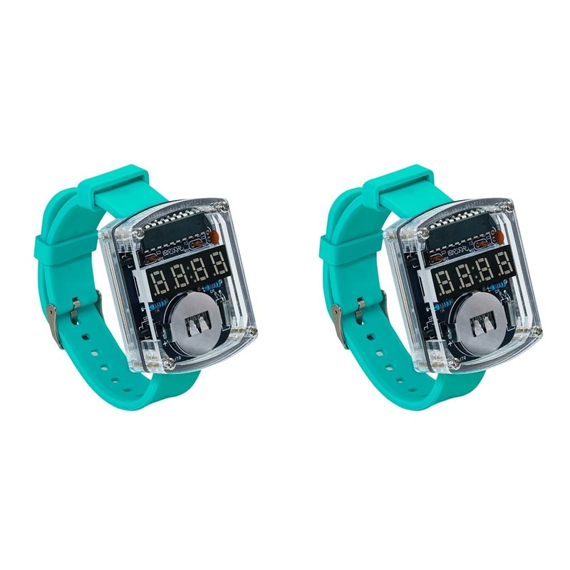 Kit de reloj LED DIY 2X, reloj - Diy Electronics Project Kit reseña y precio